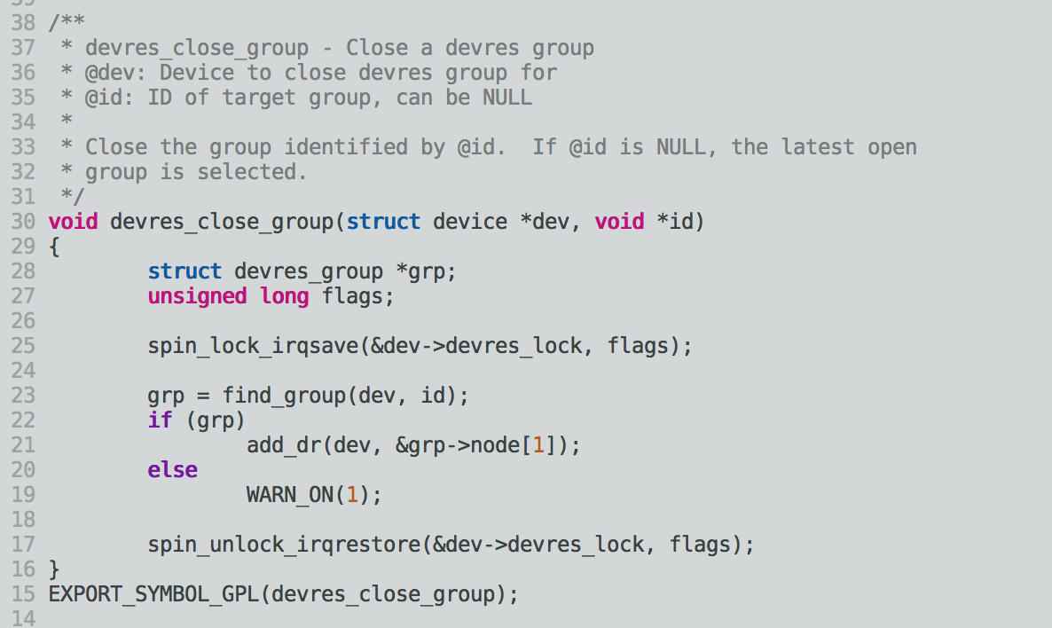 devm_kmalloc 实现与使用